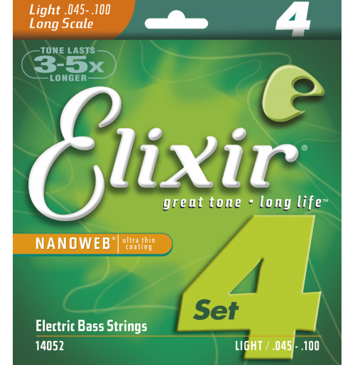 ELIXIR 045/100 LIGHT 4STR L BASS NANOWEB